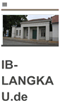 Mobile Screenshot of ib-langkau.de